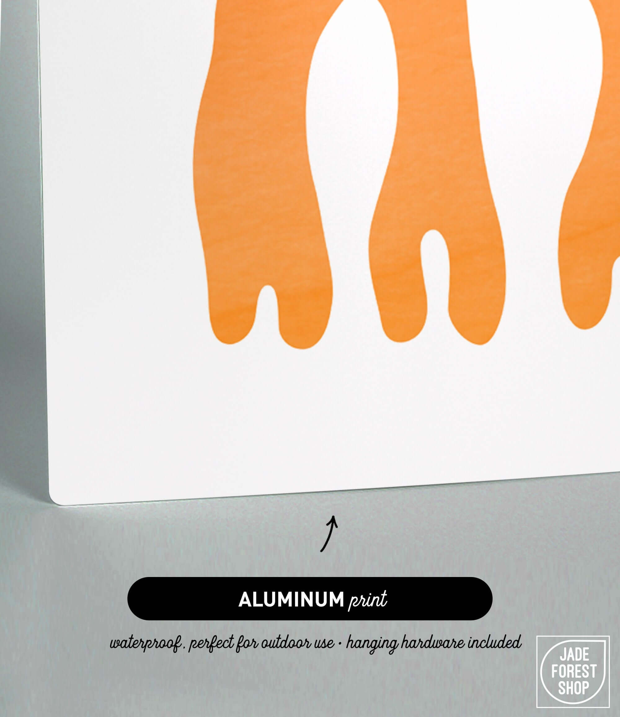 a white box with a picture of a pair of hands