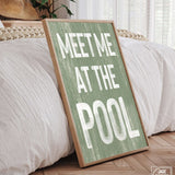 Meet Me at the Pool Sign, Seagrass