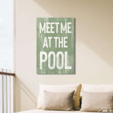 Meet Me at the Pool Sign, Seagrass