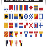 Personalized Nautical Flags Sign, 5 Letters