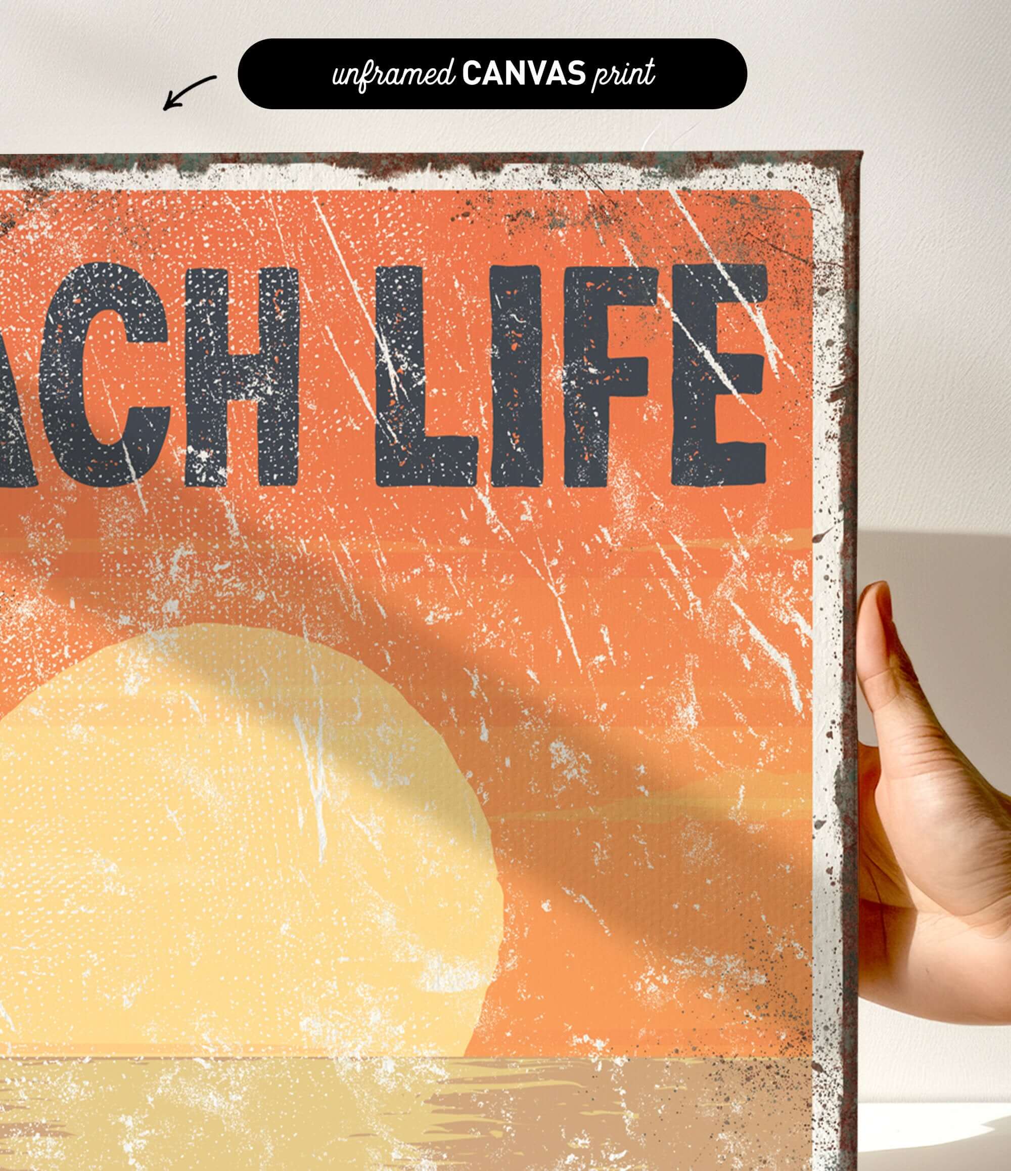 a person holding up a sign that says teach life