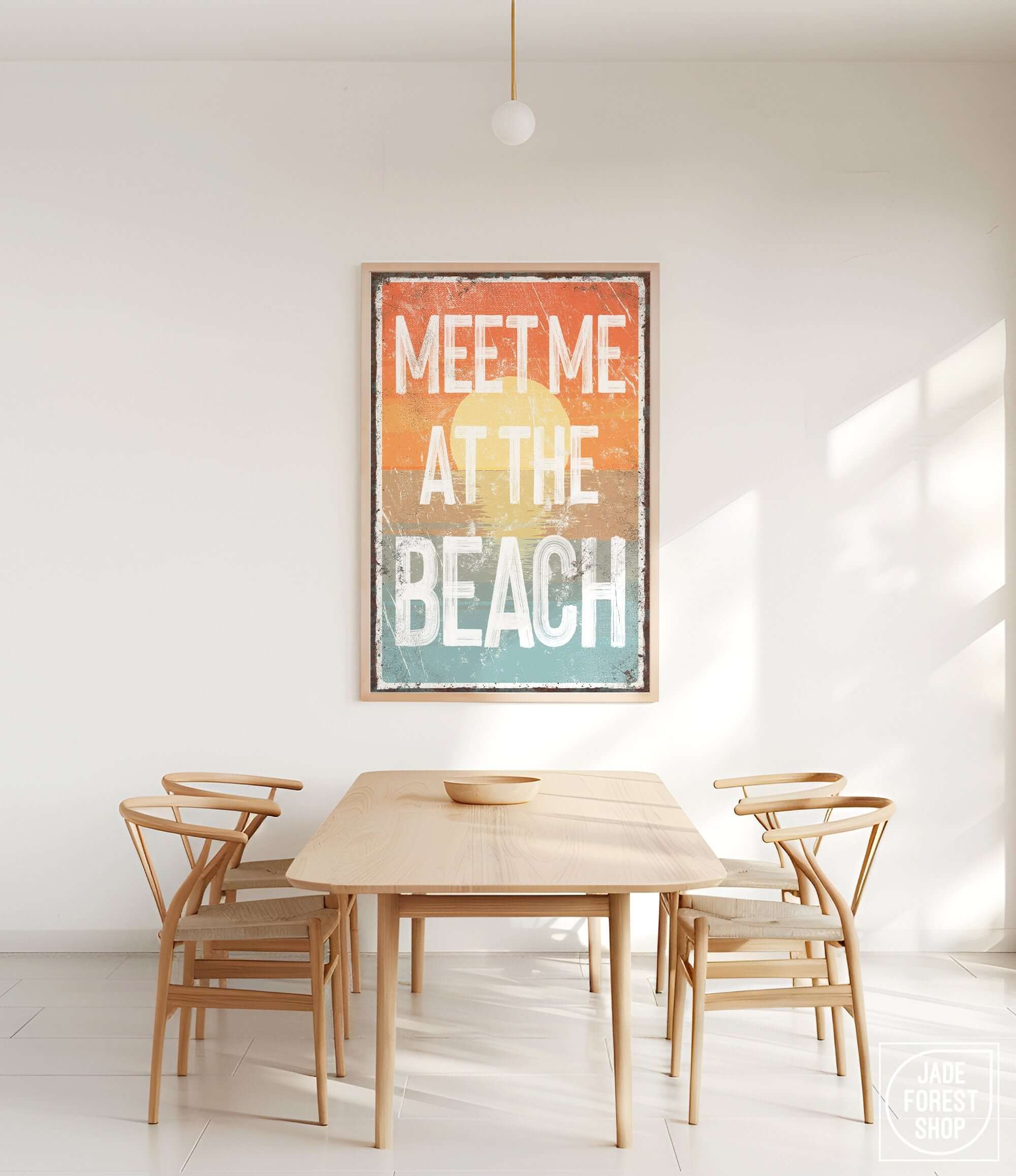 a picture of a table and chairs in a room