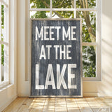 Meet Me at the Lake Sign, Hale Navy