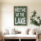 Meet Me at the Lake Sign, Vine