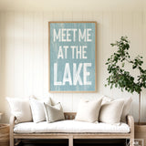 Meet Me at the Lake Sign, Tide