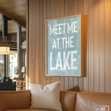 Meet Me at the Lake Sign, Tide