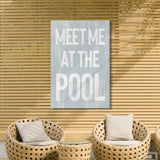 Meet Me at the Pool Sign, Smoke