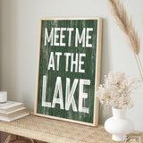 Meet Me at the Lake Sign, Vine