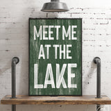 Meet Me at the Lake Sign, Vine