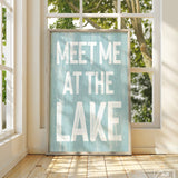 Meet Me at the Lake Sign, Tide