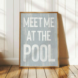 Meet Me at the Pool Sign, Smoke