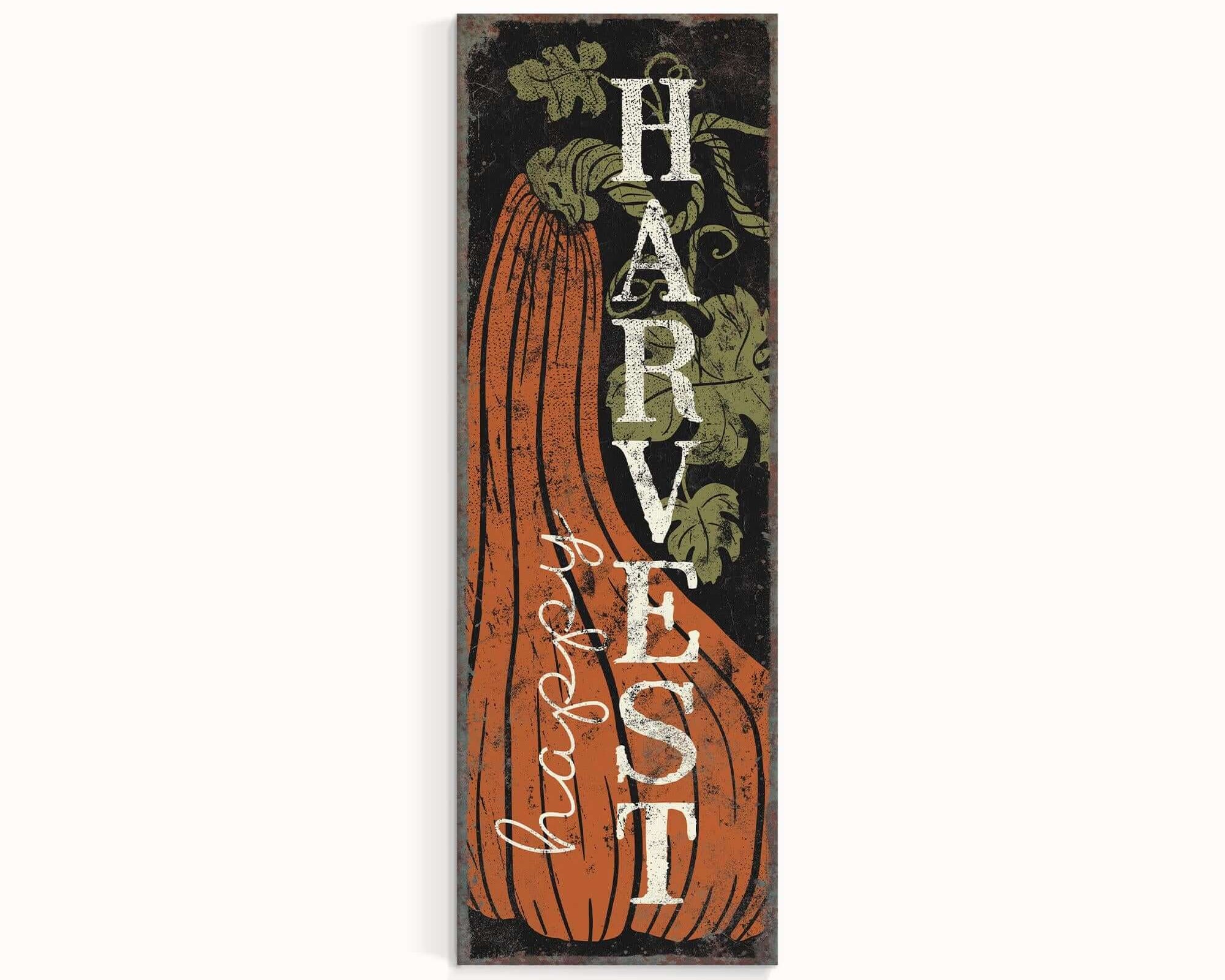 a picture of a sign that says harvest fest