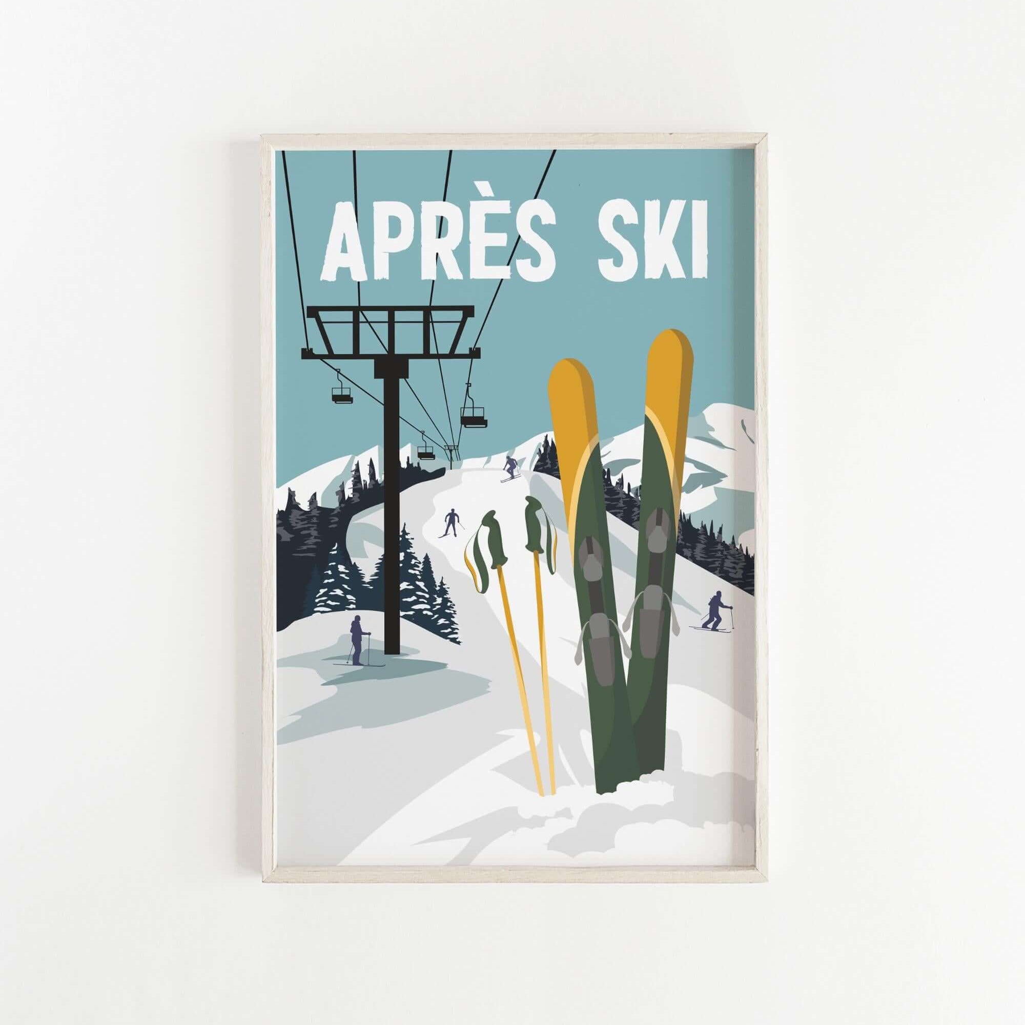 a picture of a ski resort with a ski lift in the background