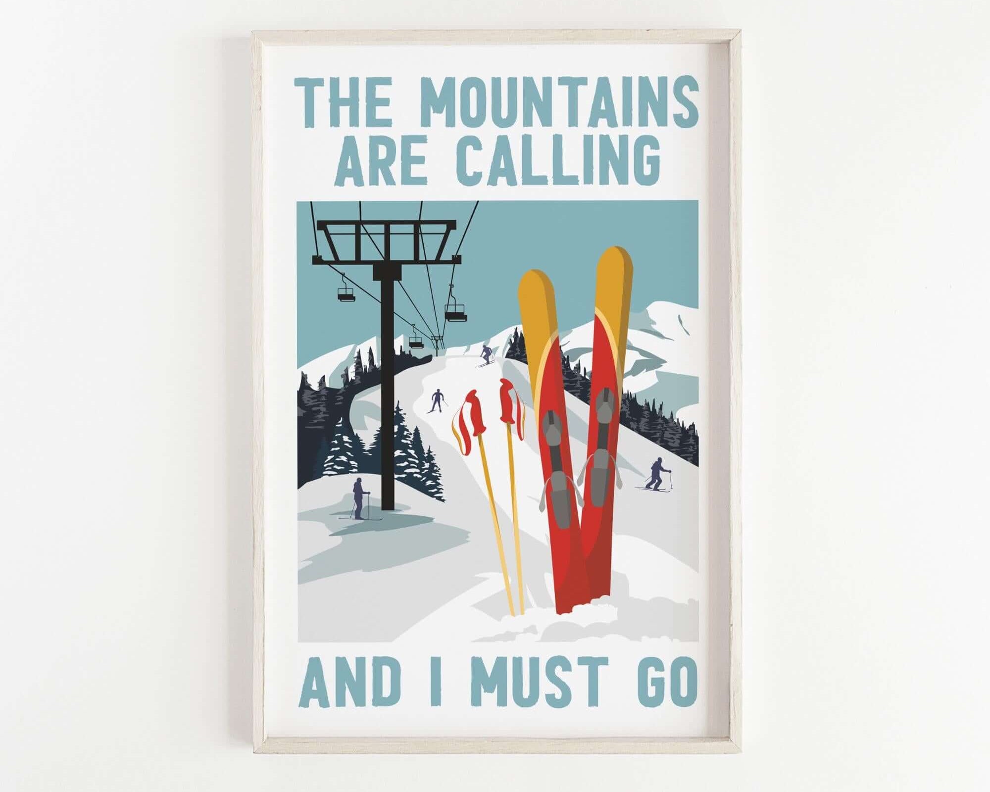 a picture of a ski resort with a ski lift in the background